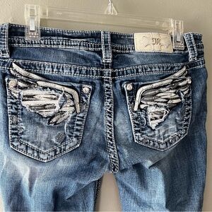 Miss Me Women’s Jeans Signature Skinny Bedazzled Back Pocket - 29